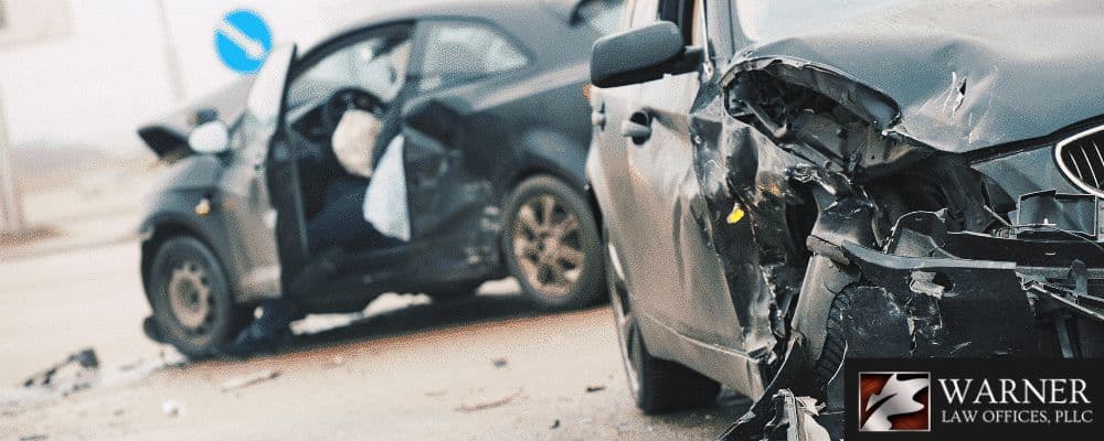 Two cars involved in a ghastly accident on the highway